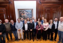 GOBERNADORES PERONISTAS SE REUNIERON EN TORNO AL «ENCUENTRO FEDERAL DEL TRABAJO».